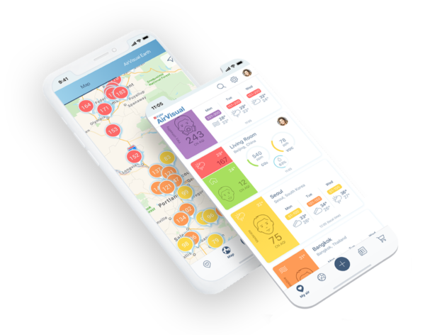 Breathe Safer and Smarter | AirVisual Pro Air Quality Monitor