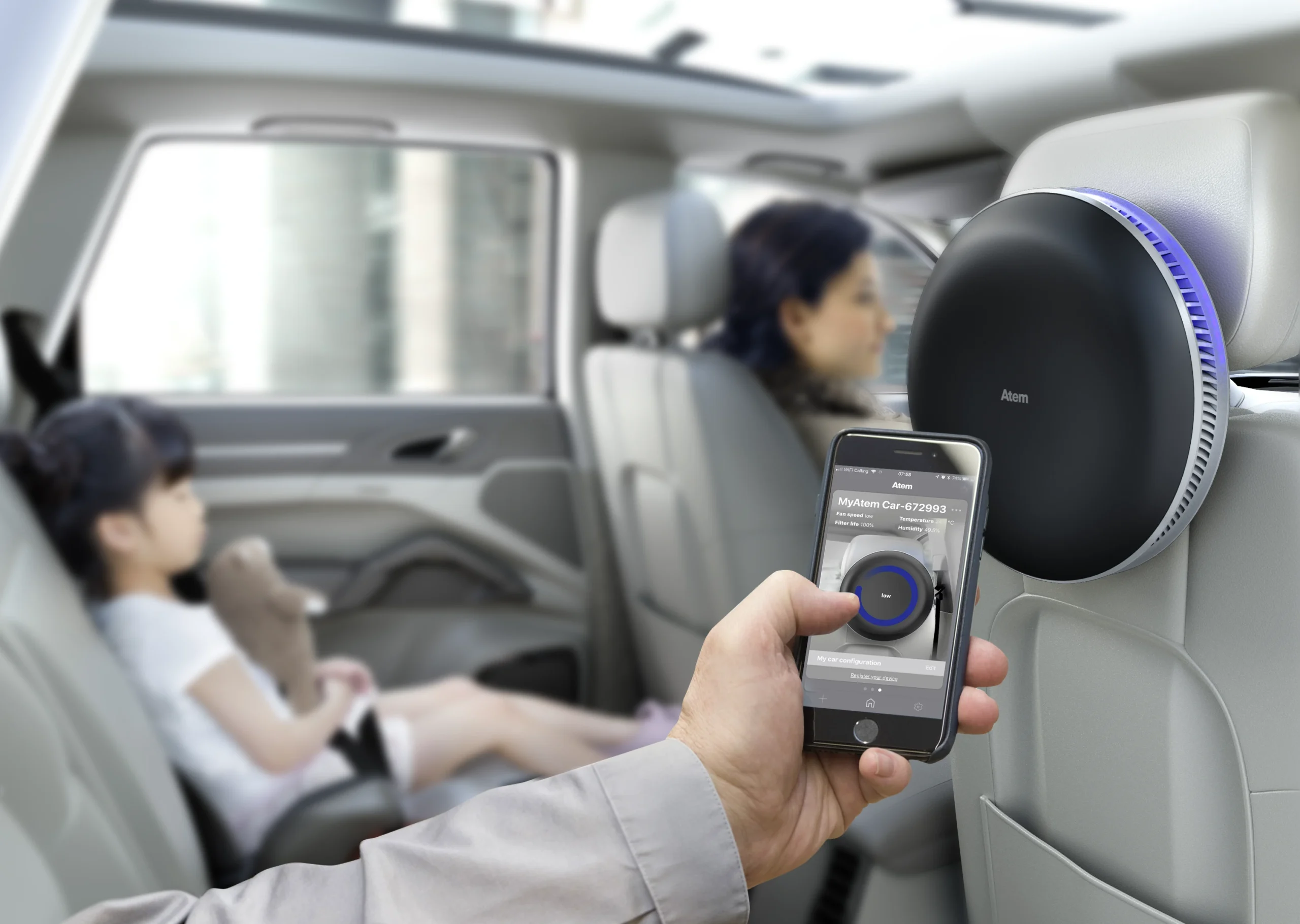 Atem Car | Car Air Purifier - Image 4