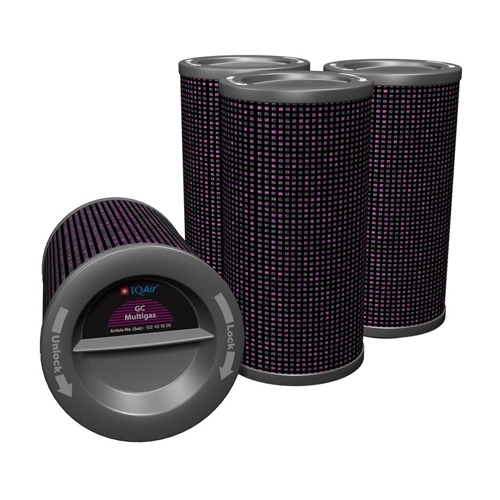 Filter Kartrid GC Multigas (Set 4 buah)
